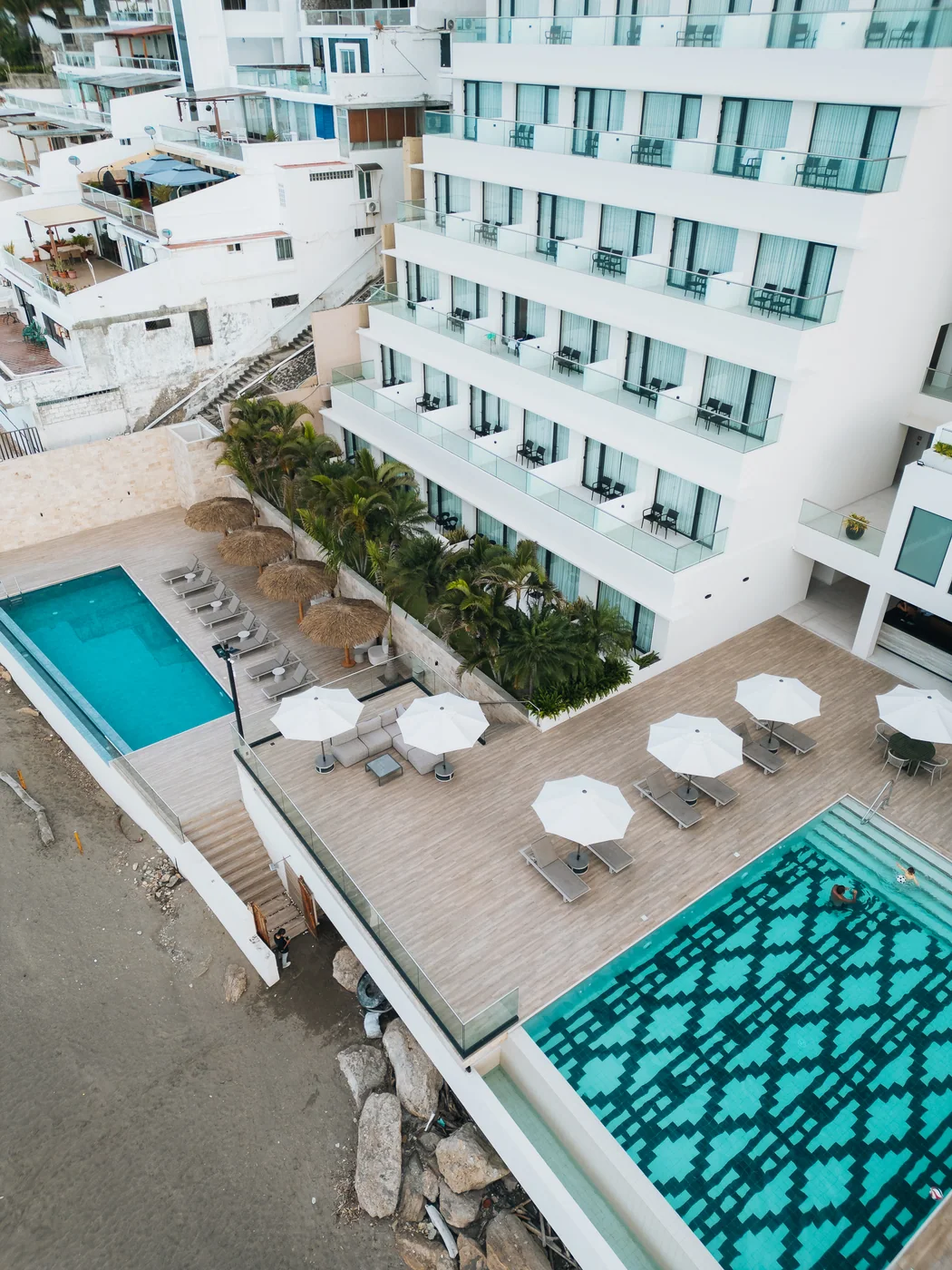 Vista principal de Mantahost Hotel
